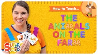 How To Teach quotThe Animals On The Farmquot  A Farm Animal Vocabulary Song [upl. by Corder483]