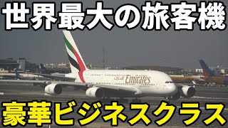 【世界最大】2階建て飛行機quotA380quotビジネスクラスに搭乗 機内にラウンジがあるぞ！ドバイ→パリ8時間の旅 [upl. by Laurin31]