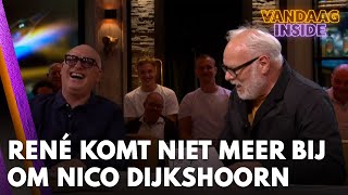 Nico Dijkshoorn leest lijst met ergernissen voor René komt niet meer bij  VANDAAG INSIDE [upl. by Huston406]