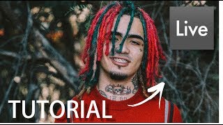 How to make a Lil Pump Type Beat Tutorial Ableton Live [upl. by Ecnahs89]