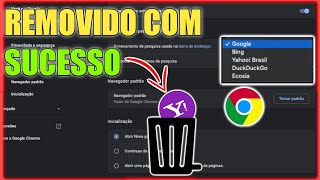 Como Tirar o YAHOO do Google Chrome 2022 [upl. by Millda]