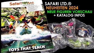 Safari Ltd ® Neuheiten 2024  Neue Figuren Unboxing Vorschau  Katalog Infos [upl. by Stanton]