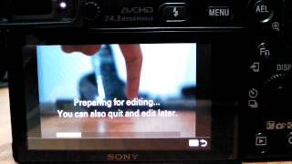 Sony Multiple Exposure amp Motion Shot camera apps overview with Sony a6000 [upl. by Bili]