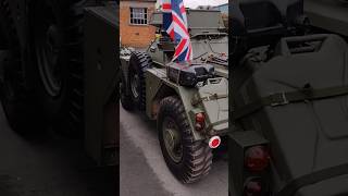 Daimler Ferret Scout Car 8 mpg HR4K MILITARY SHOW army event [upl. by Legnaesoj]