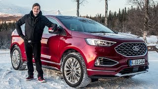 Ford Edge 2019 Vignale  238 PS Review  Fahrbericht in Schweden  P1TV [upl. by Bolger]