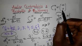 ANÁLISE COMBINATORIA E RESOLUÇÃO DE 19 PROBLEMAS “Arranjo Combinação e Permutação” [upl. by Idnahc]