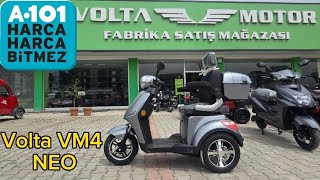 Volta Vm4 Neo elektrikli moped inceliyoruz aldınaldın [upl. by Imik]