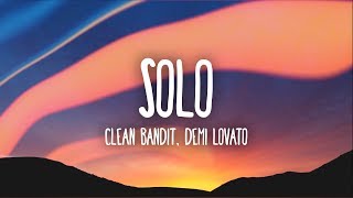 Clean Bandit Demi Lovato  Solo Lyrics [upl. by Nevart]