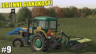 Brak mocy w 60tce  jesienne sianokosy 😳 Farmingowy Vlog 9 🥸 Przygody Dziada Józefa [upl. by Felicidad]