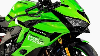 2024 Kawasaki Zx4rr Edition  Kawasaki British Superteen Championship [upl. by Agnizn]