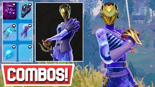 NEW BEST EXPRESSIONIST NISHA SKIN COMBOS SUPER LEVEL STYLES  Fortnite [upl. by Ylliw]