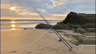 Shore Fishing UK  Beach Fishing Cornwall  Smooth Hounds Rays and more  The Fish Locker [upl. by Maloney]