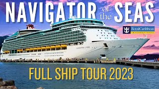 Royal Caribbean Navigator of the Seas FULL TOUR 2023 [upl. by Enecnarf]