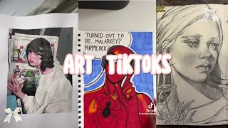 ♡Art Tiktoks I saved♡ [upl. by Nnanaej]