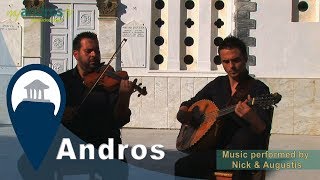 Andros Traditional Music  by Nick and Augustis  Track 2 [upl. by Aneekas357]