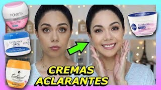 CREMAS ACLARADORAS DEL SUPER ¿CUÁL ES LA MEJOR  MARIEBELLE COSMETICS [upl. by Palermo]