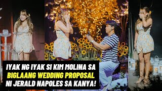 ACTUAL FULL VIDEO Nakakaiyak na WEDDING PROPOSAL ni Jerald Napoles kay Kim Molina ENGAGED NA SILA [upl. by Gaskins]