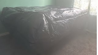 Up close look at the Queen size StorageRight Mattress Bags for Moving [upl. by Aborn]