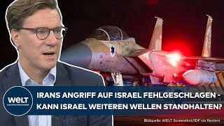 IRANISCHER TERRORANGRIFF Nico Lange  Israel war vorbereitet  WELT Analyse [upl. by Ahseid]