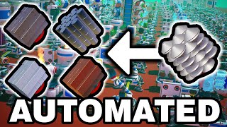 Automating Aluminum Alloy Using SCRAP  Astroneer Factory [upl. by Attolrac8]