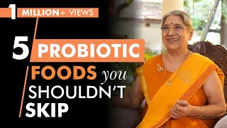 The best Probiotic foods to improve gut health  Dr Hansaji Yogendra [upl. by Harve491]