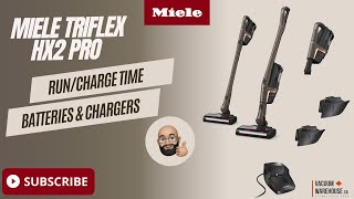 Miele Triflex HX2 PRO RunCharge Times [upl. by Marfe193]