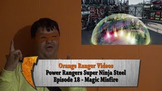 quotMagic Misfirequot  Power Rangers Super Ninja Steel Episode 18 Review [upl. by Ettevol304]