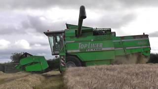 Harvest 2017 Deutz Fahr Combine Harvesters [upl. by Eyr268]