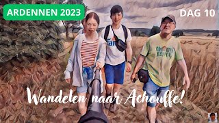 VAKANTIE IN DE ARDENNEN  WANDELEN NAAR ACHOUFFE [upl. by Jabez]