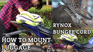 Best Bungee Cord Under 300  Rynox Bungee Cord Review [upl. by Ola282]