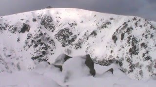 Les Vosges en hiver  massif du Hohneck 2016 [upl. by Githens554]