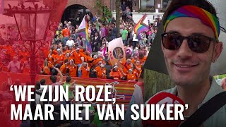 Zo verliep de Canal Parade ondanks regen grote drukte [upl. by Ladiv6]