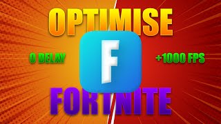 Comment Booster tes FPS et Réduire la Latence sur Fortnite comme un Pro  OPTIMISATION [upl. by Aihsyt]