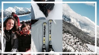 GEZICHT in de SNEEUW amp nog meer skiën  travelvlog 10 ♡ Eva Rose [upl. by Ynove]