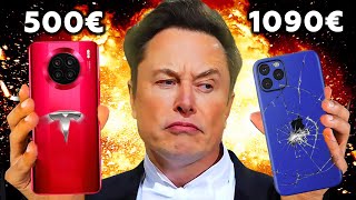 EL NUEVO Teléfono Tesla Model Pi de Elon Musk ACABA DE DESTRUIR EL iPhone 14 de Apple [upl. by Anelliw]