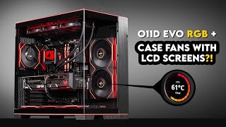 The Wait is Finally Over  Lian Li O11D EVO RGB  Uni Fan TL LCD Gaming PC Build [upl. by Oznohpla640]