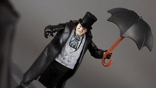 Mattel DC Multiverse Batman Returns Penguin Figure Review Danny DeVito 1989Batmancom Toy 4quot Movie [upl. by Gipson126]