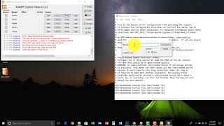 XAMPP  How to stop the VMware port error of 443 on XAMPP Control Panel v321 [upl. by Heyer946]