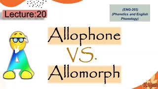 Allophones and allomorphs [upl. by Palma]