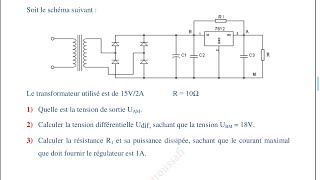 EP16 Exercice dapplication Régulateurs de tension Part2 [upl. by Niven399]