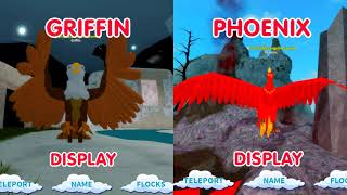 FEATHER FAMILY GRIFFIN VS PHOENIX ROBLOX [upl. by Nevet]