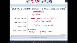 Chem101 Ch 5 lecture video 7 [upl. by Ailis]