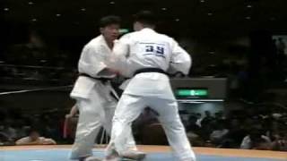 KYOKUSHIN  Kiyama Hitoshi vs Kidachi Hiroyuki [upl. by Eudocia]