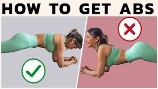 How to GET ABS amp Engage Your Core  FIX These Mistakes  Tips [upl. by Adnalohs629]