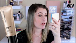 BareMinerals Complexion Rescue Tinted Hydrating Gel Cream  Review  Wear Test  Lizabeth Moore [upl. by Aram]