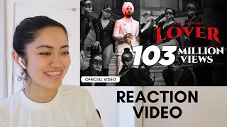 JapaneseIndian Reacts Lover by Diljit Dosanjh  Song Reaction Video [upl. by Charity367]