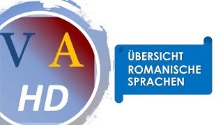 Übersicht romanische Sprachen  VanApian [upl. by Vanderhoek]