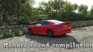 Vauxhall Monaro VXR V8 soundexhaust compliation [upl. by Howes214]