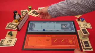 Secret Hitler how to play English board game [upl. by Barbette]