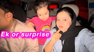 Ek or surprise diya  travel vlog  sitara yaseen vlog [upl. by Lorou]